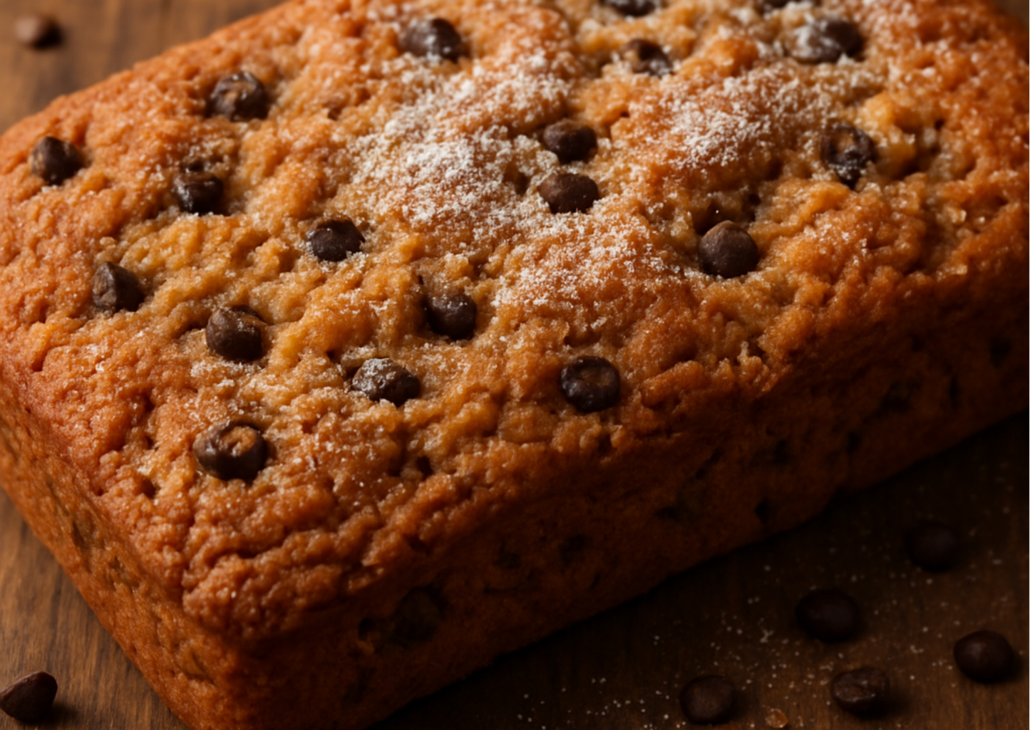 Cake Châtaigne & Pépites de Chocolat – L'alliance rustique et fondante.